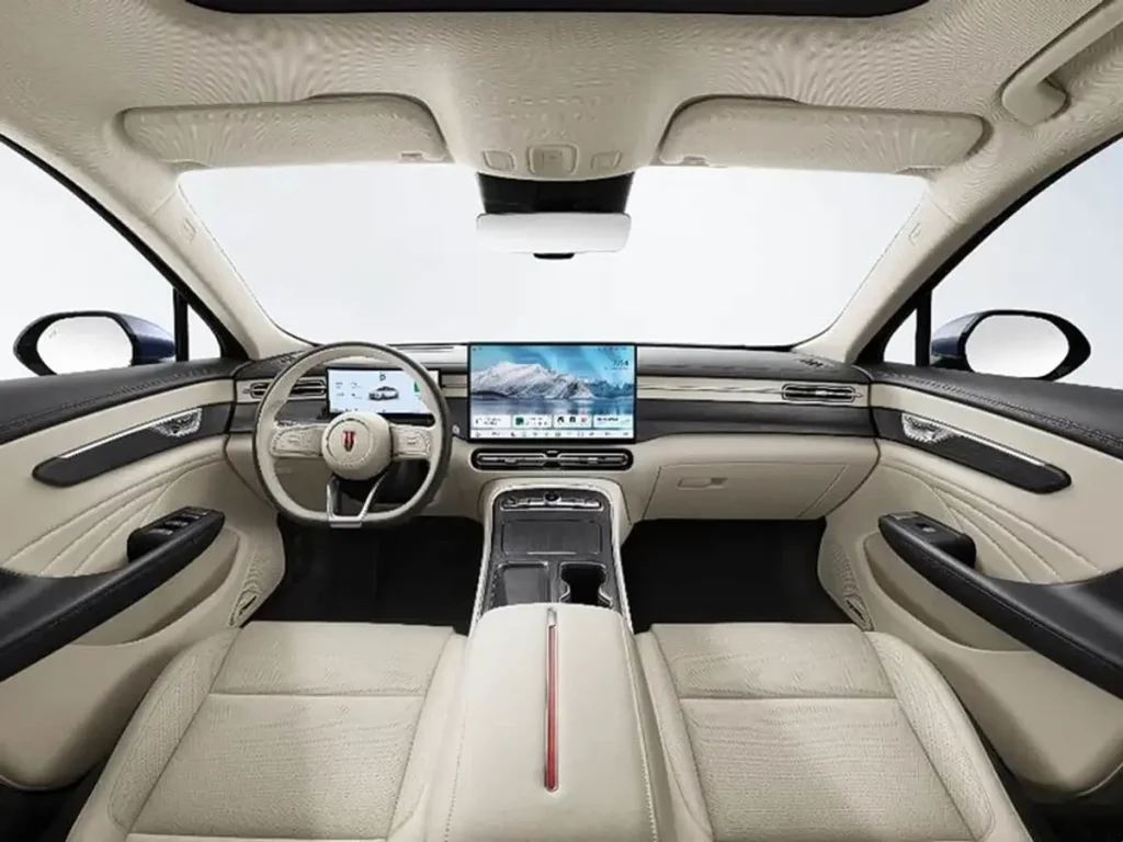 Hongqi H5 — interior